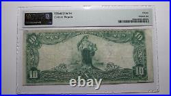 $10 1902 Pine City Minnesota MN National Currency Bank Note Bill #11581 F15 PMG