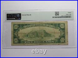 $10 1929 Belfast New York NY National Currency Bank Note Bill Ch. #9644 F15 PMG