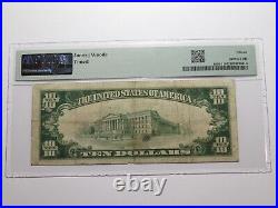 $10 1929 Brazil Indiana IN National Currency Bank Note Bill Ch. #3583 F15 PMG