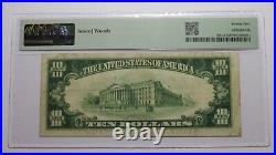 $10 1929 Butler New Jersey NJ National Currency Bank Note Bill Ch #6912 VF25 PMG