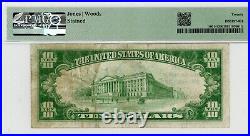 $10 1929 Honolulu Hawaii HI National Currency Bank Note Bill Ch. #5550 VF20 PMG