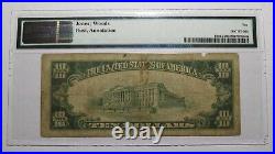 $10 1929 New Hartford New York NY National Currency Bank Note Bill #11785 PMG
