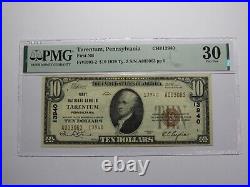 $10 1929 Tarentum Pennsylvania National Currency Bank Note Bill #13940 VF30 PMG