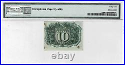 10 Cent Fractional Currency note-fr. 1246 (2nd Issue) PMG UNC 62 EPQ