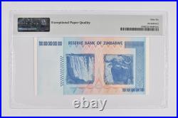 100 Trillion 2008 Zimbabwe Reserve Note Pick #91 PMG 66 EPQ PMG Graded