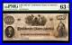 1862 $100 Bill Confederate States Currency CIVIL War Hoer Note T-41 Pmg 63 Epq