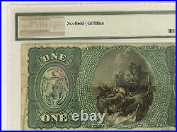 1875 $1.00 National Currency Bank Note New Bedford Massachusetts Pmg Vf 25 Bin