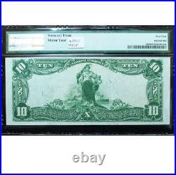 1902 $10 National Currency Minneapolis Ch# 9442 PMG 64 Choice Uncirculated