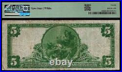 1902 $5 National Currency PMG 20 Philadelphia, Pennsylvania CH# 13113