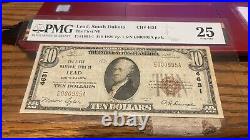 1929 $10 national currency bank note LEAD SOUTH DAKOTA
