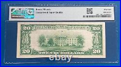 1929 $20 National Currency Note Webster City, Iowa PMG 58 About Uncirculated EPQ