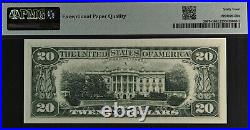 1969 $20 Federal Reserve Note PMG 65EPQ rare 5 consecutive Chicago Fr 2067-G