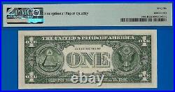 1974 $1 Federal Reserve Note PMG 66EPQ popular near solid serial number 33033333
