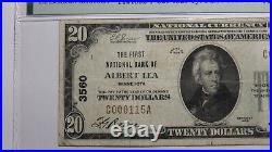 $20 1929 Albert Lea Minnesota MN National Currency Bank Note Bill #3560 VF25 PMG