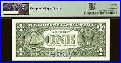 2003A $1 Federal Reserve Note PMG 66EPQ fancy repeater serial number 22662266