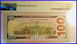 2009A $100 Fr. #2187-G STAR FEDERAL RESERVE NOTE CHICAGO PMG65 EPQ2 CONSEC NOTES