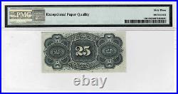 25 Cent Fractional Currency note-fr. 1301-Fourth Issue-PMG CU 63 EPQ