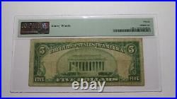 $5 1929 Johnsonburg Pennsylvania National Currency Bank Note Bill #4544 F15 PMG