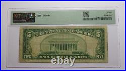 $5 1929 North Bennington Vermont National Currency Bank Note Bill #194 F15 PMG
