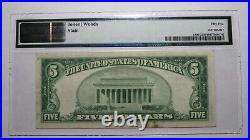 $5 1929 Oakland Maryland MD National Currency Bank Note Bill Ch. #13776 AU55 PMG
