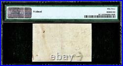 April 10, 1778 South Carolina Colonial Note 10 Shilling PMG AU53 Palm Tree Type