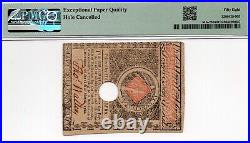 May 5, 1780 $20 Massachusetts Colonial Note MA-285 PMG 58 EPQ! Sharp Color! PQ