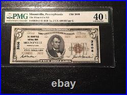 National currency Mountville PA PMG 40 Xf EPQ nice original