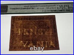 PA-247 Very Rare PMG XF40 EPQ 2s6d April 20, 1781 Pennsylvania Currency Note